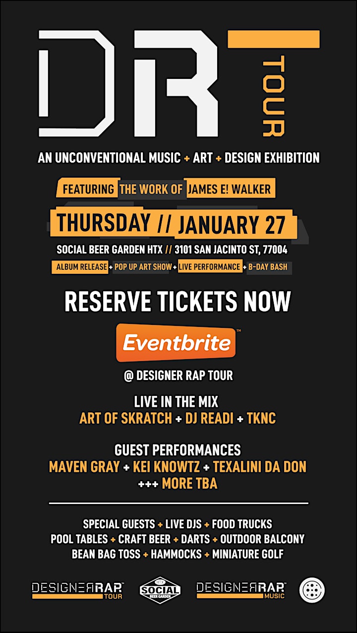 
		Designer Rap Tour: An Unconventional Music + Art + Design Exhibition image
