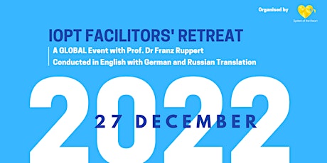 2nd IOPT Facilitator's Global Retreat 2022 tickets