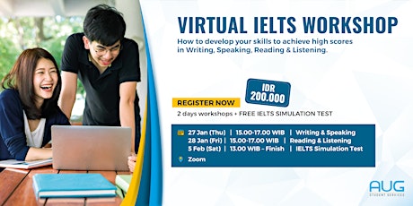 Virtual IELTS Workshop tickets
