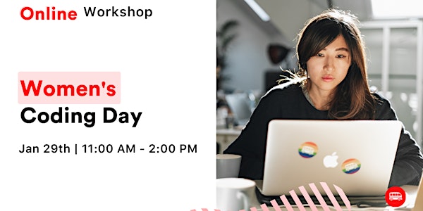 Online Workshop: Women’s Coding Day - Learn How To Build A Landing Page 