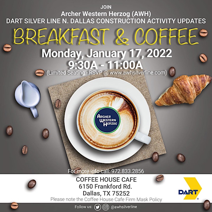 
		AWH Silver Line Breakfast & Coffee - North Dallas Construction Updates image
