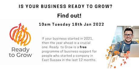 Ready to Grow 2022? Information session 2 tickets