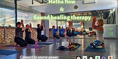 Hatha flow & Sound healing therapy tickets