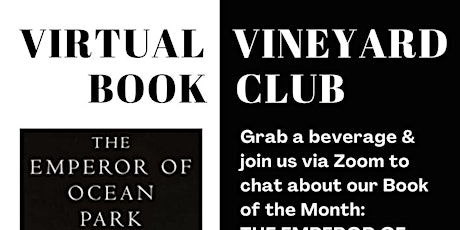 Virtual Vineyard Book Club tickets