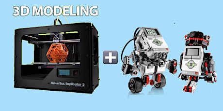 (6-12 Yrs) 3D Printing+LEGO Robotics Half Day Camp- Richmond primary image