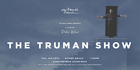 Gitano Beach cinema - January  25th: "The Truman show" boletos