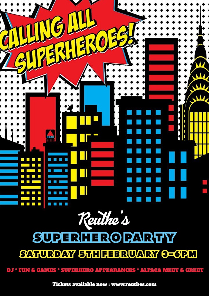 Superhero Kids Party image