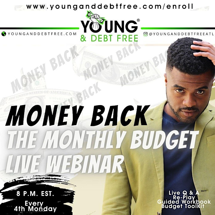 
		Money Back Live! The Monthly Budget Webinar image
