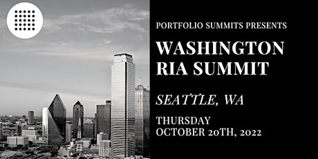 Washington RIA Summit tickets