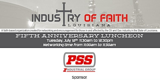 Industry of Faith - 5TH Anniversary - July 2022 Luncheon