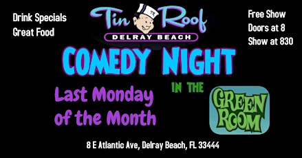 Tin Roof Comedy Night tickets