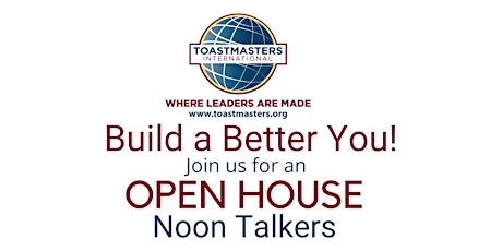 Creative Table Topics Ideas/ Noon Talkers Toastmasters Club tickets