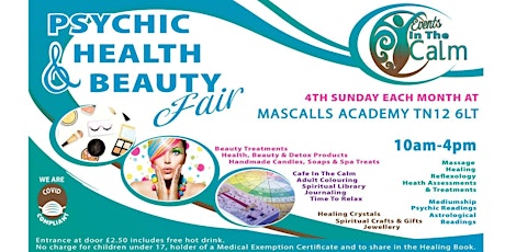 Paddock Wood Psychic Health and Beauty Fair tickets