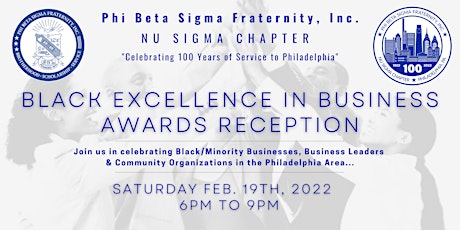 Black Excellence in Business Awards Reception tickets