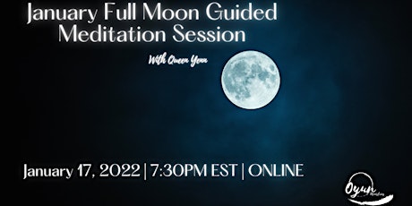 January Full Moon Guided Meditation tickets