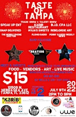 Taste of Tampa 2022 Trade show & Talent Show (July 2022 Edition) tickets