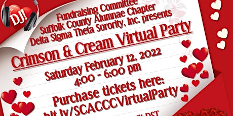 Crimson and Cream Virtual Party ingressos
