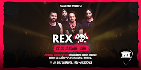 Imagem principal do evento Balada Rock Apresenta:  REX