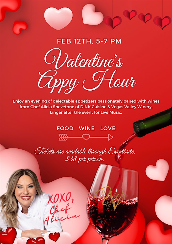 
		Valentine's Appy Hour at the Winery image
