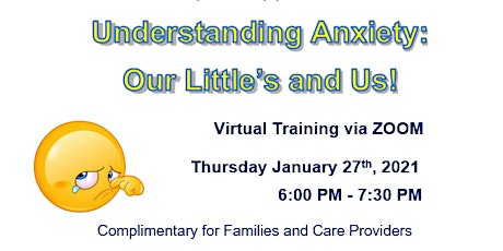 Understanding Anxiety:  Our Little's and Us! tickets