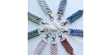 Library Lovers' Day workshop: Macrame keychain tickets