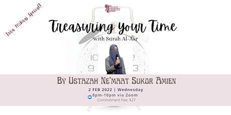 Treasuring Your Time with Surah Al-Asr tickets