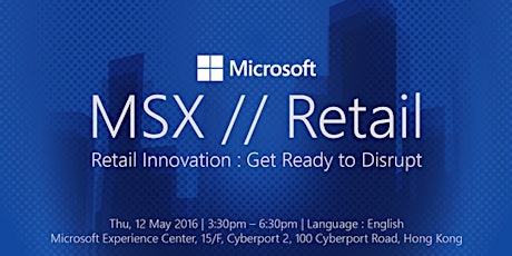 MSX // Retail: Technology Showcase Event at Microsoft primary image