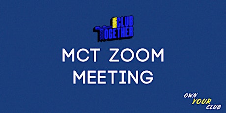 MCT Zoom Meeting primary image