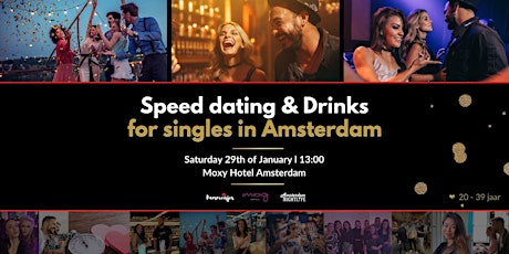 Speed dating & Drinks for Singles in Amsterdam tickets