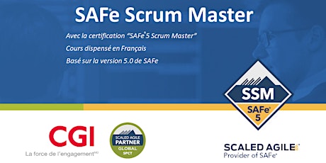 SAFe® Scrum Master (5.1) en français billets