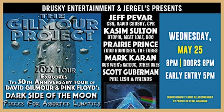 The Gilmour Project - The 50th Anniversary of ‘Dark Side of The Moon' tickets