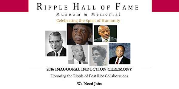 Legacy '64 Ripple Hall of Fame: 2016 Inaugural Induction Ceremony