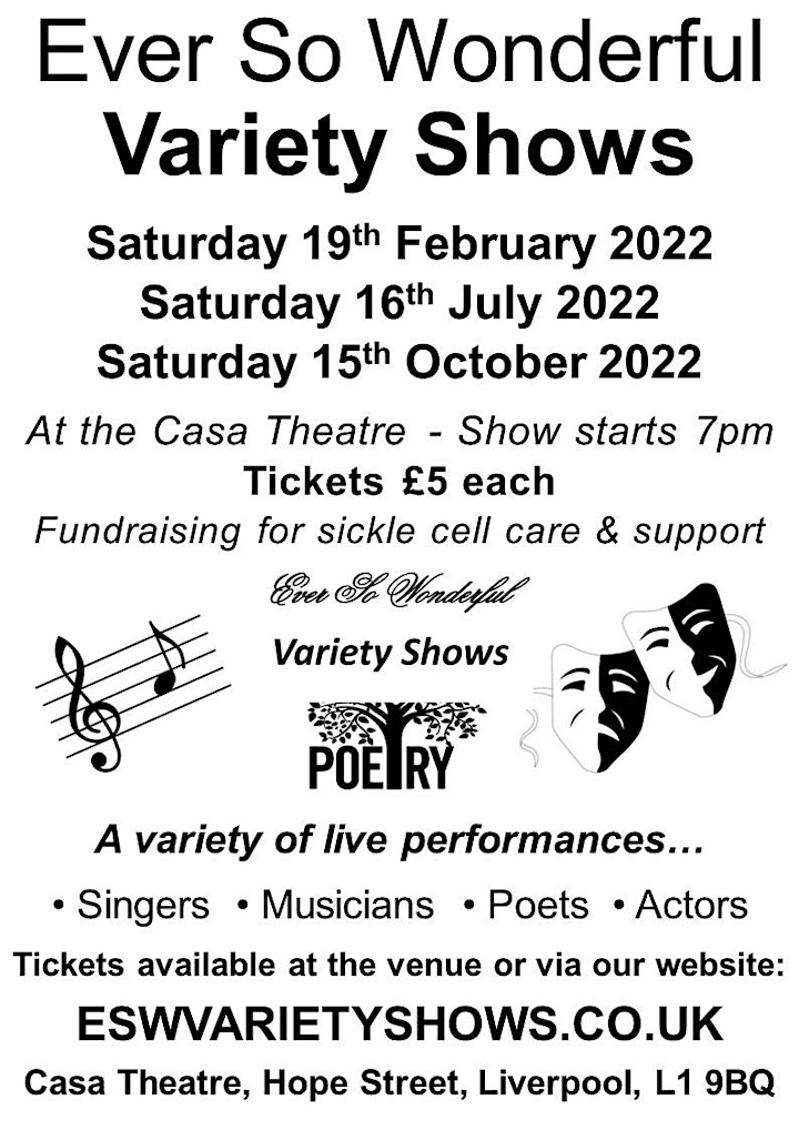 Ever So Wonderful Variety Show - The Casa Theatre, Liverpool image
