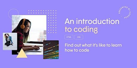An Introduction to Coding with CodeOp: HTML & CSS biglietti