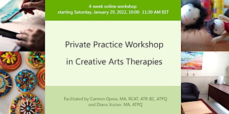Private Practice Workshop  in Creative Arts Therapies tickets