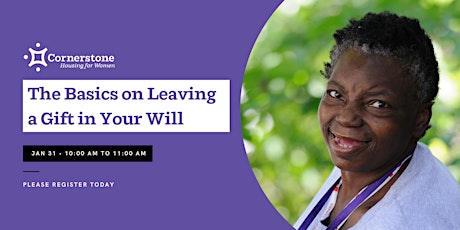 The Basics on Leaving a Gift in Your Will tickets