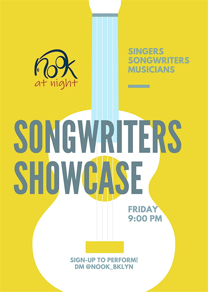 Singer & Songwriter Showcase image