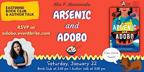 Eastwind Book Club and Author Talk: Arsenic and Adobo tickets