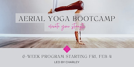 Aerial Yoga Bootcamp: Elevate Your Strength tickets