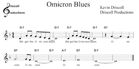 Weekly Wacky Wednesday's Omicron Blues tickets
