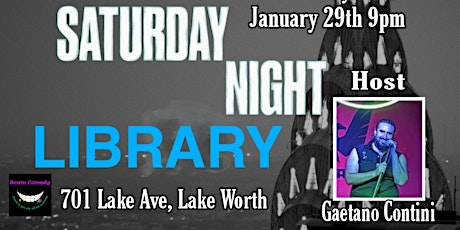 Saturday Night Library Free Comedy Show