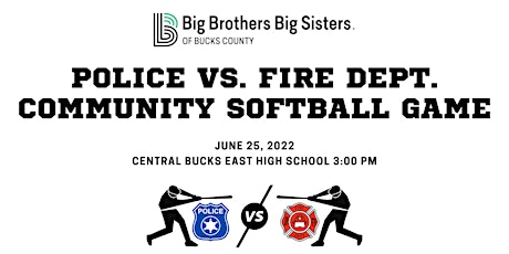 BBBSBC's Police vs. Fire Dept. Community Softball Game tickets