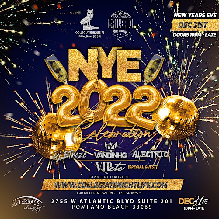 
		NYE 2022 Celebration Bash @ Le Terrace image
