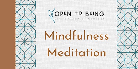 Mindfulness Meditation 1/26/22 tickets