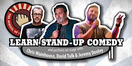 Learn stand-up comedy in Melbourne in March with David Tulk tickets