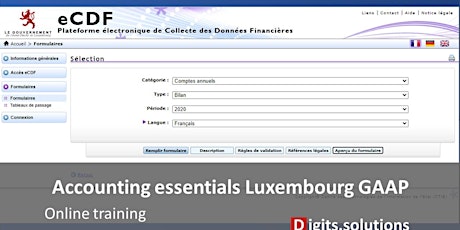 Luxembourg accounting principles and bookkeeping - LUX GAAP