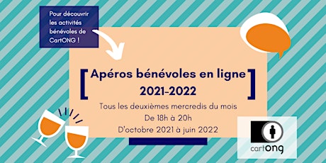 [ EN LIGNE ] Apéros bénévoles 2021-2022 billets