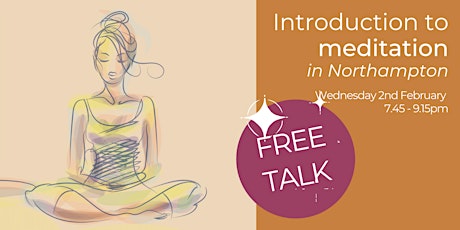 Free talk: introduction to meditation