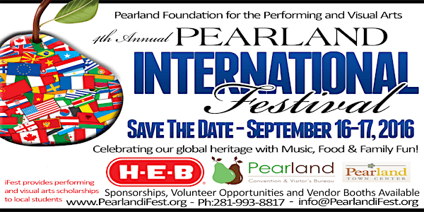 Pearland International Festival-VIP Food, Wine & Beer with Headliner The M...