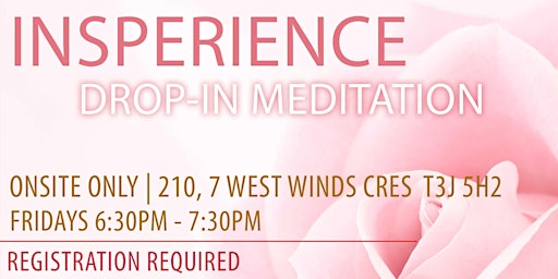 Meditation Insperience in English (RSVP for Onsite Only) primary image